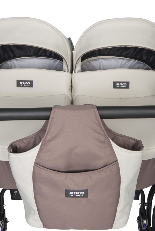 Детская коляска для двойни Riko Basic Saxo 2 в 1 — фото 3