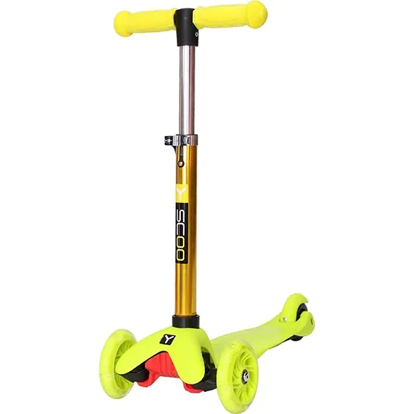 Каталка-самокат 3 в 1 Y-Scoo Mini Jump&Go со светящимися колесами — фото 16