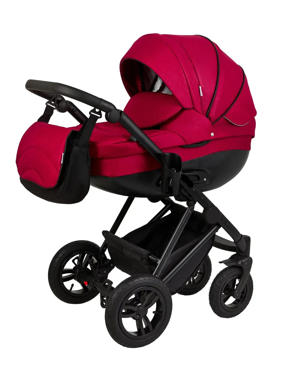 Детская коляска Jaxee Mary 2024 2 в 1, Red — главный ракурс