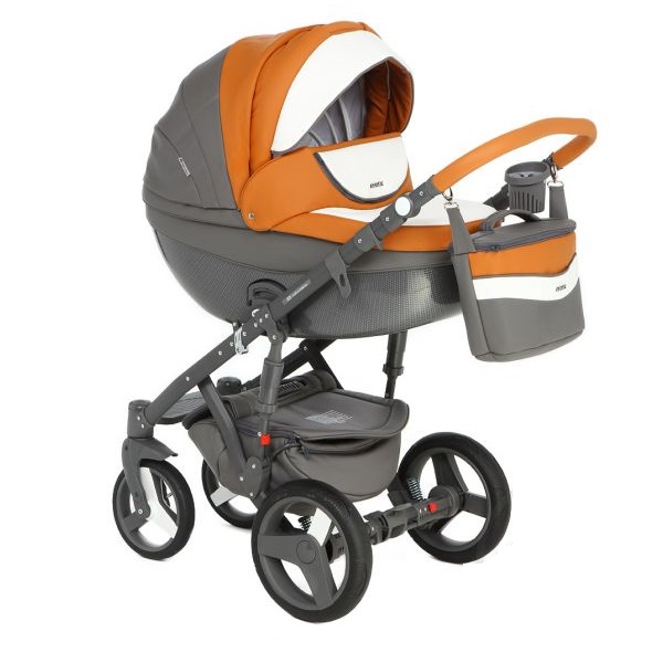 Детская коляска Adamex Monte Deluxe Carbon 3 в 1 — фото 37