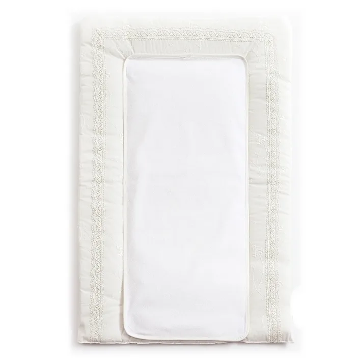 Покрывало (матрасик) Fiorellino Premium Baby для пеленания 50х80 см, White — главный ракурс