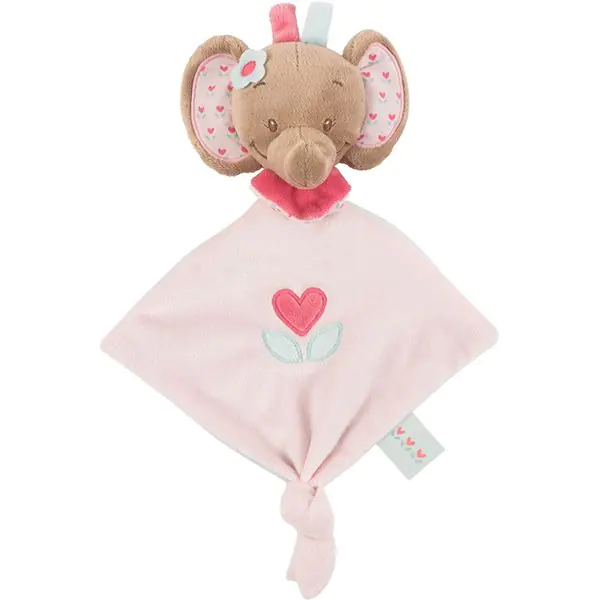 Мягкие игрушки малые Nattou Doudou Charlotte & Rose Жираф и Слоник 655118, 655101 — фото 1