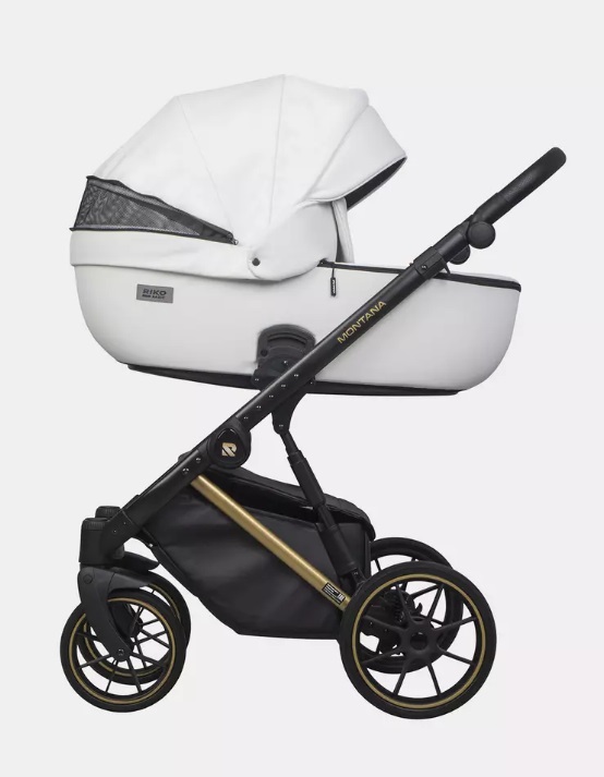 Детская коляска Riko Basic Montana Premium Gold 2 в 1 — фото 4