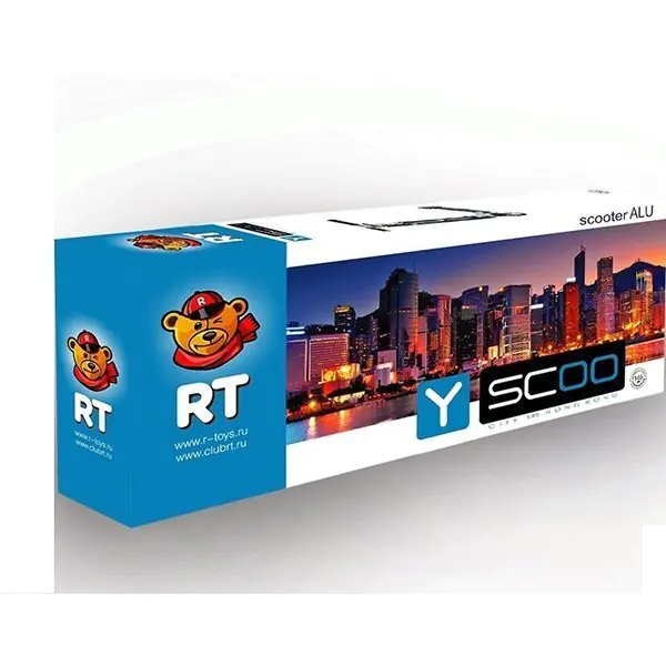 Самокат Y-Scoo RT 145 City Hong Kong Family design — фото 24