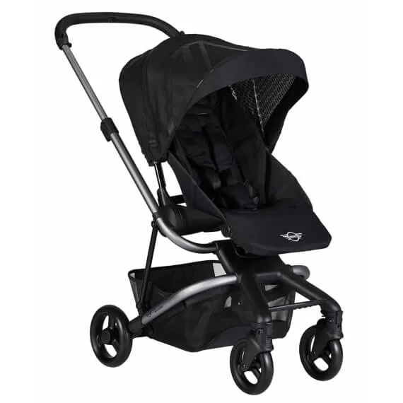 Детская прогулочная коляска Mini by Easywalker Stroller, Oxford Black — главный ракурс