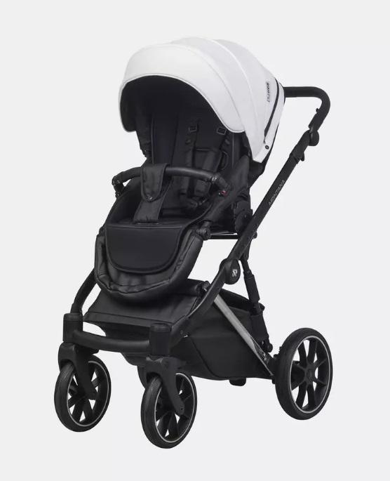 Детская коляска Riko Basic Montana Premium Silver 2 в 1 — фото 5
