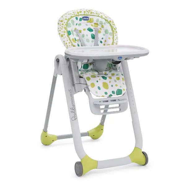 Стульчик для кормления Chicco Polly Progres5, Sage — главный ракурс