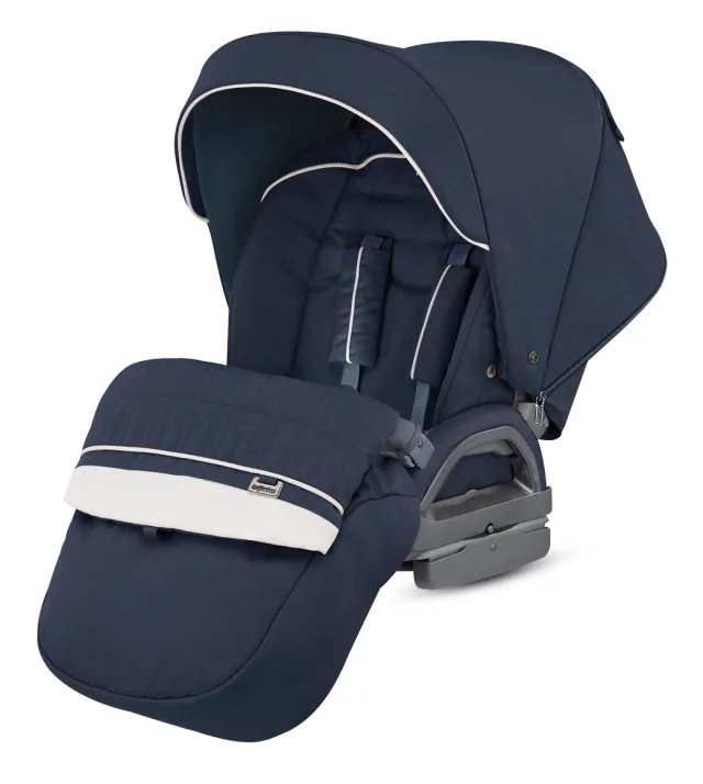 Детская коляска Inglesina Trilogy Plus System Quattro 4 в 1 на шасси Trilogy Plus Chrome White — фото 7