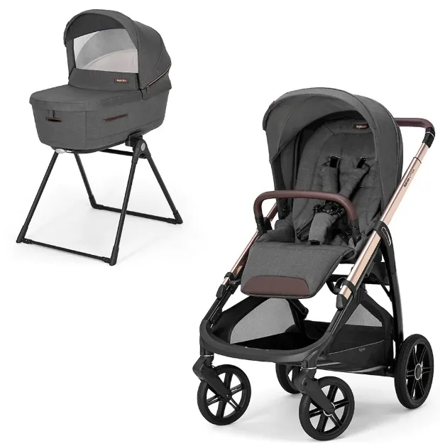 Детская коляска Inglesina Aptica New 2 в 1 с подставкой под люльку Stand Up, Emerald Green — главный ракурс