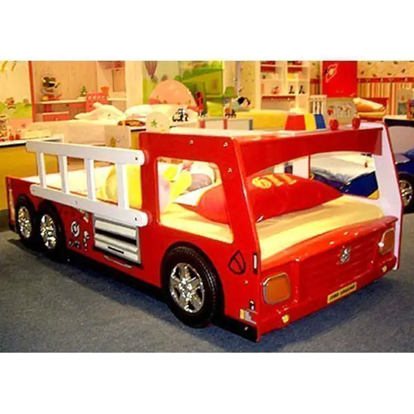 Детская кровать-машина Milli Willi Fire Engine — фото 3