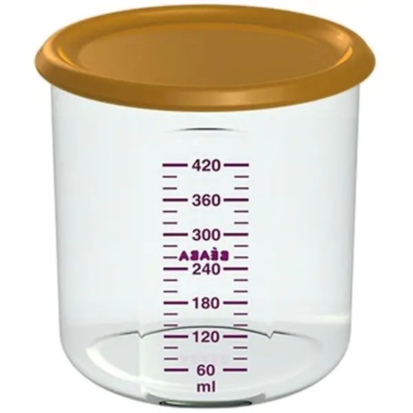 Контейнер для хранения продуктов Beaba Maxi+ Portion 500 мл, Light Pink — главный ракурс