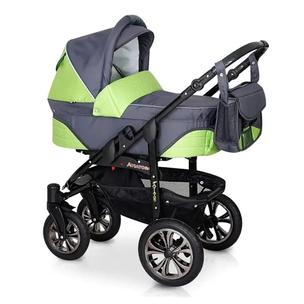 Детская коляска Happych Aviator 2 в 1 — главный ракурс