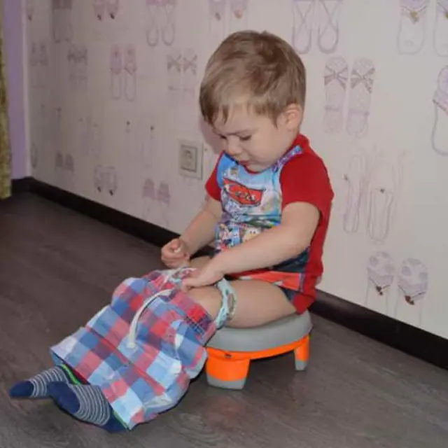 Многоразовая силиконовая вкладка в дорожный горшок Roxy Kids HandyPotty Рокси Кидс ХендиПотти — фото 5