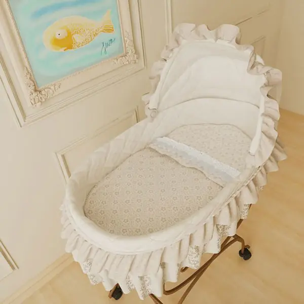 Комплект белья для колыбели Simplicity  Makkaroni Kids Кантри 2 предмета — главный ракурс