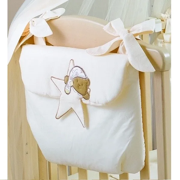 Сумка для кроватки Roman Baby Stella Stellina, голубой — главный ракурс