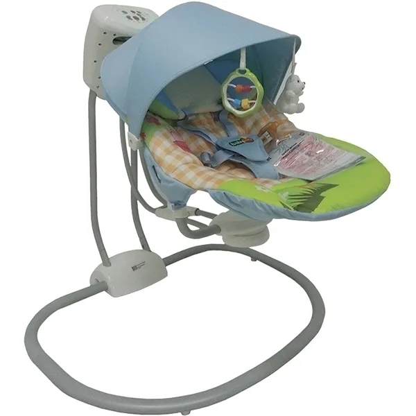 Детские электрокачели Babyhit Full Comfort, Blue — главный ракурс