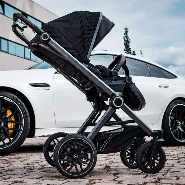 Детская коляска Hartan AMG GT Mercedes-Benz 2022 2 в 1 с сумкой Bag2Go — фото 21