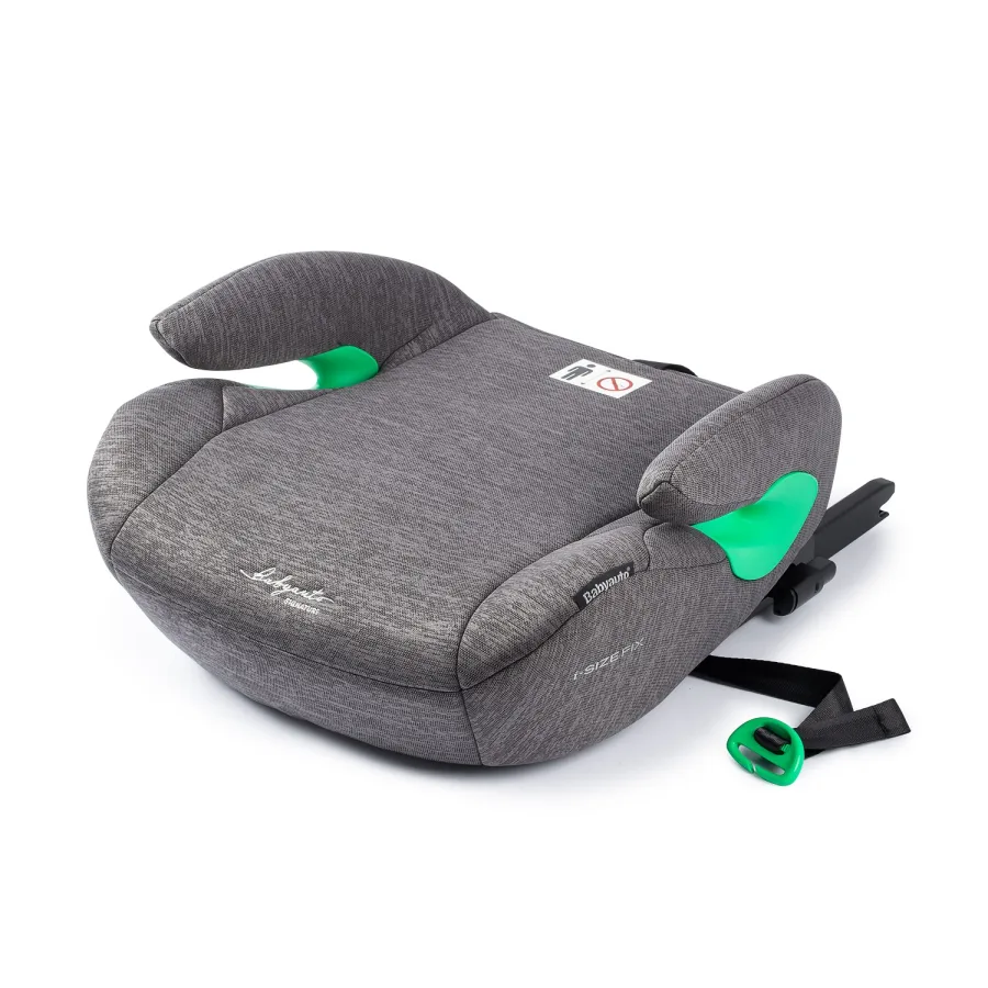 Бустер Babyauto Max i-Size, Dobby Grey — главный ракурс