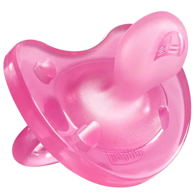Пустышка Chicco Physio Soft силикон 0-6 мес. — фото 6