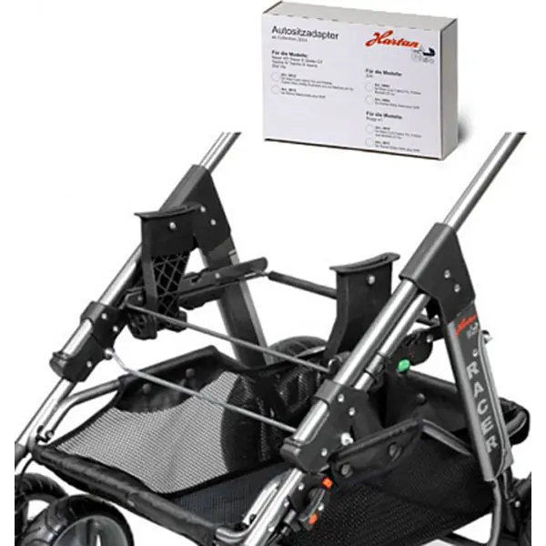 Адаптер на детские коляски Hartan для установки люлек Romer & Britax — главный ракурс