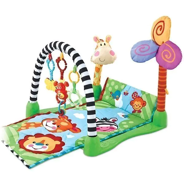 Развивающий игровой коврик Fitch Baby Kick & Crawl Gym — фото 1