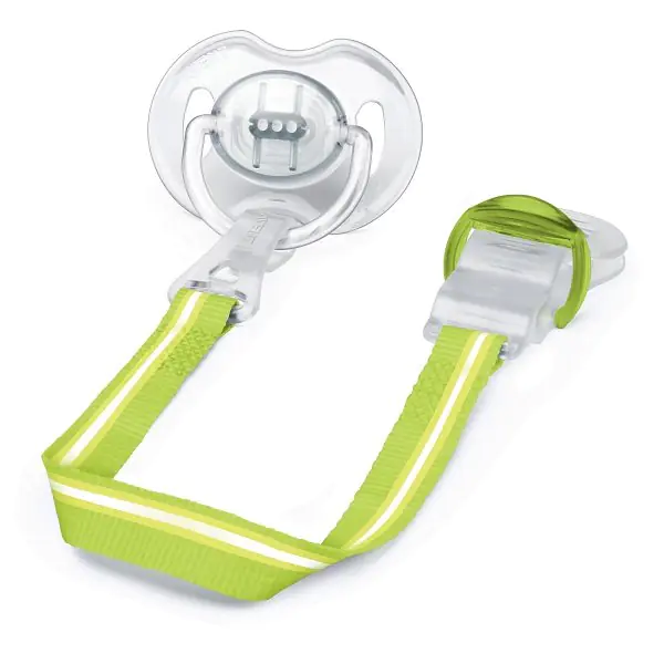86395 Клипса-держатель PHILIPS AVENT для пустышки SCF185/00, Голубой — главный ракурс