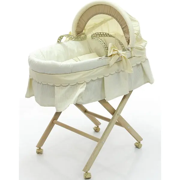 Корзина плетеная Funnababy Smile Фаннабэби Смайл с капюшоном — главный ракурс