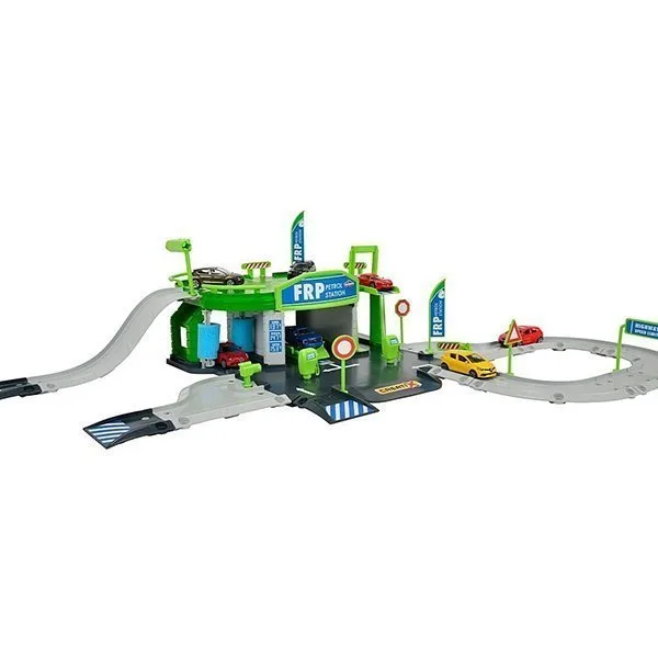 Паркинг Smoby Заправочная Станция Creatix + 1 авто Majorette арт. 2050010 — фото 4