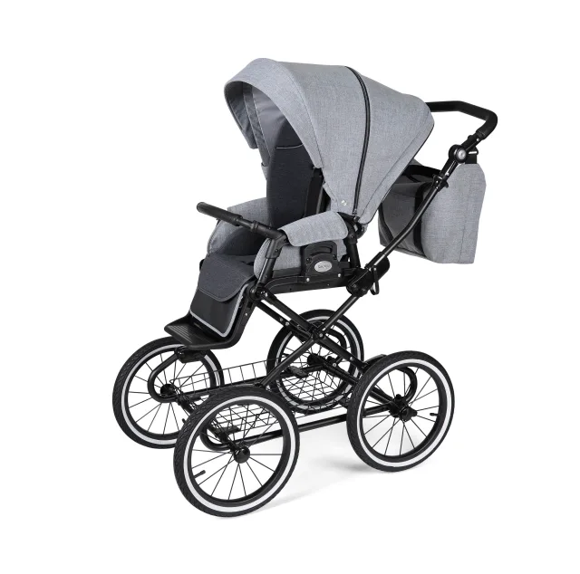 Детская коляска Noordline Nicole Classic Black 2 в 1 — фото 5