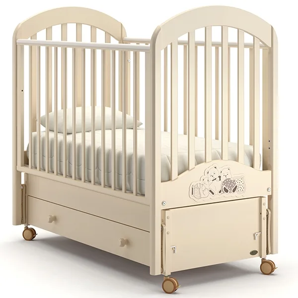 Детская кроватка Nuovita Grano swing, продольный маятник — фото 4