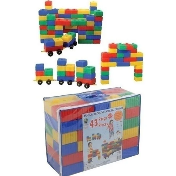 Конструктор Pilsan Brick 43 детали, 03-251