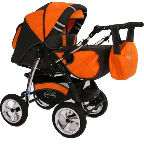 Детская коляска Baby-Merc Solar-2 2 в 1 — главный ракурс