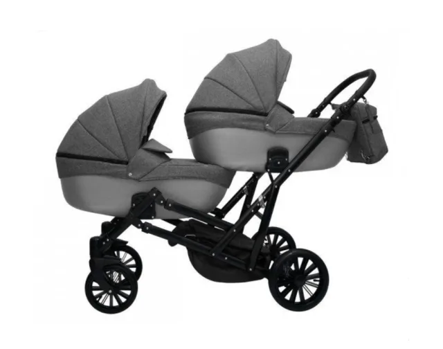 Детская коляска для двойни Ray Ultra Duo 2 в 1 — фото 9