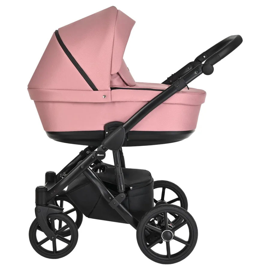 Детская коляска Pituso Moon Luxury 2 в 1, M40 Black — главный ракурс