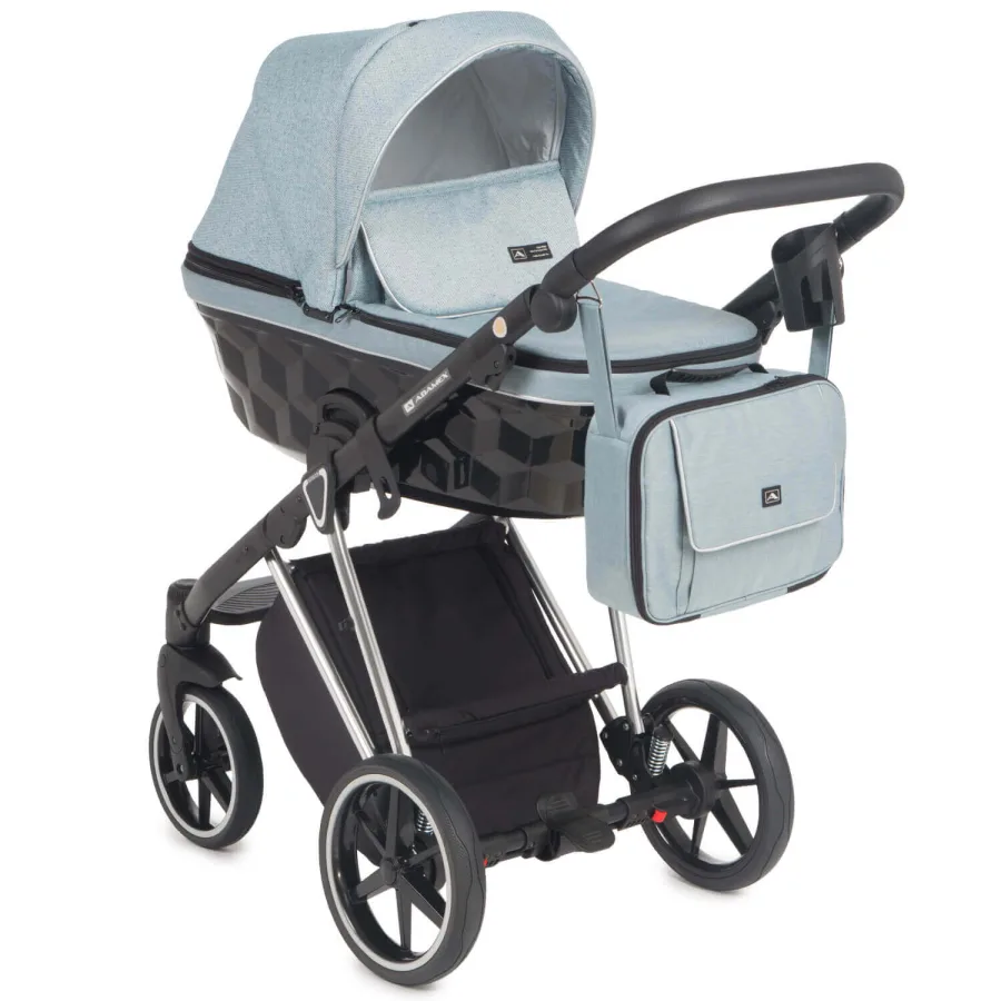 Детская коляска Adamex Paolo Special Edition 3 в 1, P-PR149 — главный ракурс