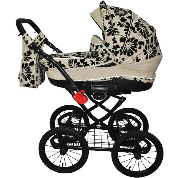 Детская коляска Camarelo Julietta Flower 3 в 1 — главный ракурс