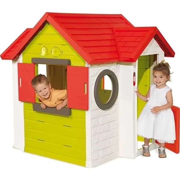 Игровой детский домик со звонком Smoby 810402 — главный ракурс