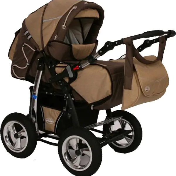 Детская коляска Baby-Merc Trafic 2 3 в 1 — главный ракурс