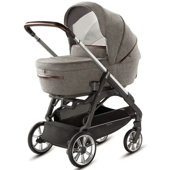 Детская коляска Inglesina Aptica System Quattro 4 в 1 на шасси Aptica Graphite Coffee — главный ракурс