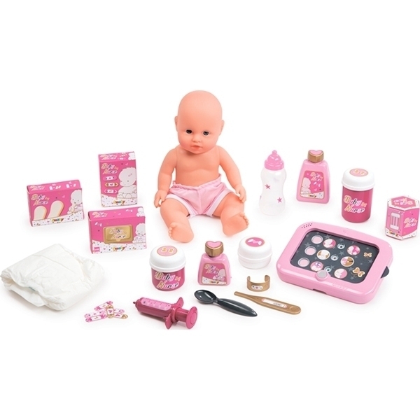 Набор по уходу с куклой и планшетом Smoby Baby Nurse 220317 — фото 2
