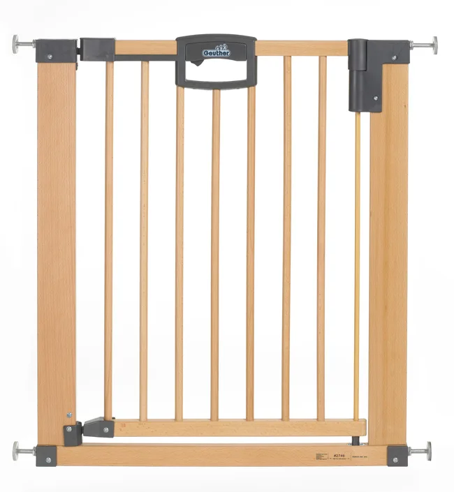 Ворота безопасности Geuther Easy Lock Natural, 75,5-83,5 х 82,5 см артикул 2746 — главный ракурс