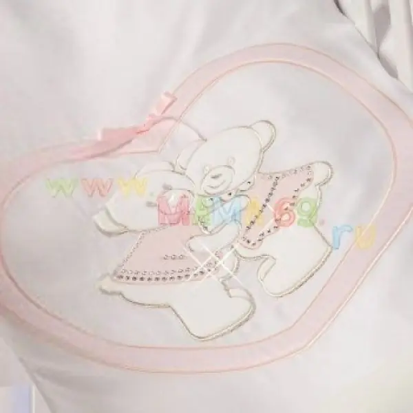 Комплект постельного белья для колыбели Feretti Baby Beddings Culla, Rose — главный ракурс