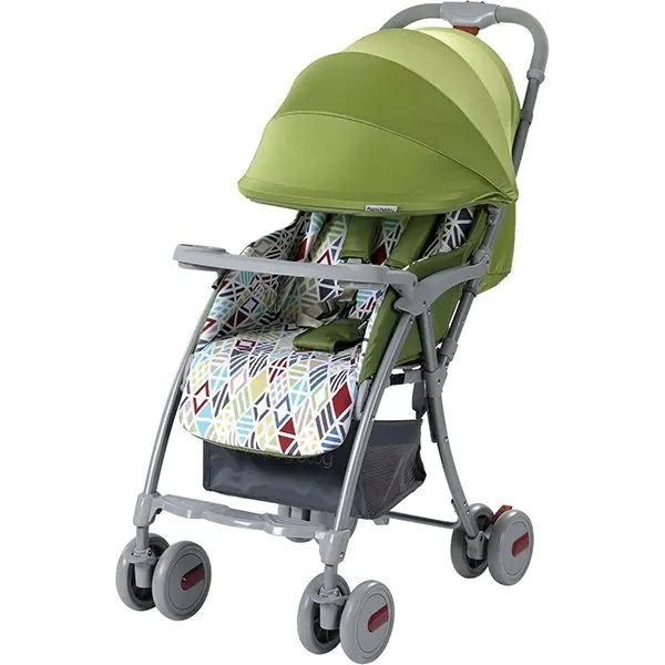 Детская прогулочная коляска Happy Baby Yoko, Green — главный ракурс