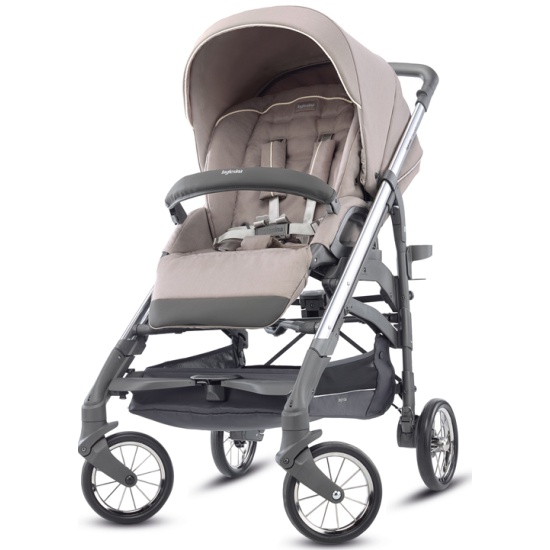 Детская коляска Inglesina Trilogy Plus System Quattro 4 в 1 на шасси Trilogy Plus Chrome Slate — фото 7
