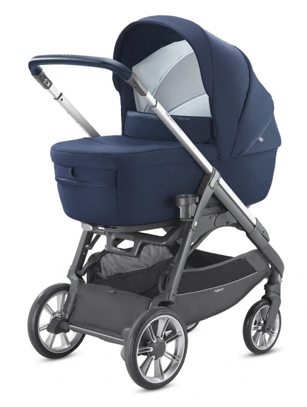 Детская коляска Inglesina Aptica System Duo 2 в 1 на шасси Aptica Graphite Blue Navy — фото 12