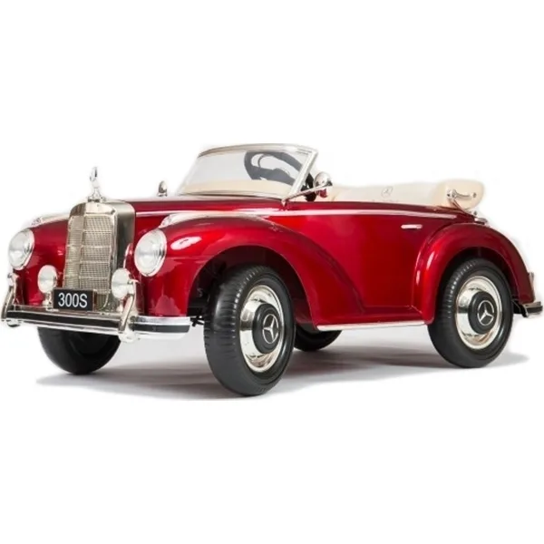 Электромобиль Barty Mercedes 300S, Вишня, глянцевый — главный ракурс