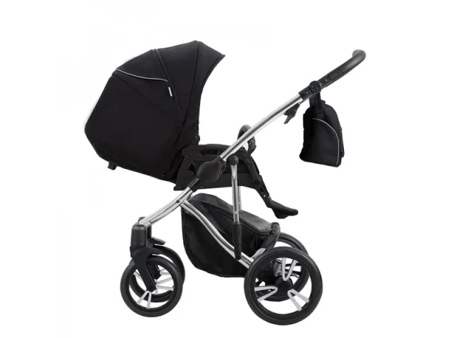 Детская коляска Bebetto Bresso Premium Class Silver 2020 2 в 1 — фото 10