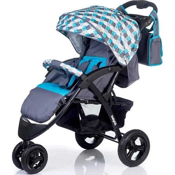Детская прогулочная коляска Babyhit Voyage Air, Beige — главный ракурс