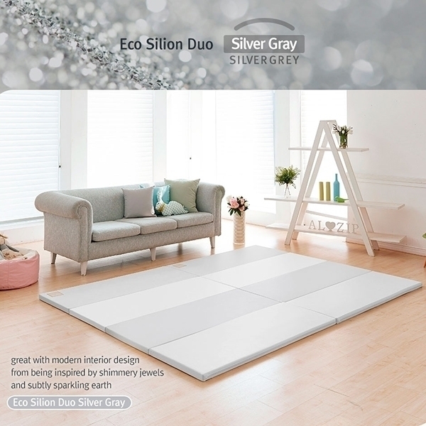 Детский игровой складывающийся коврик AlzipMat Silion Mat S SM-200S — фото 17