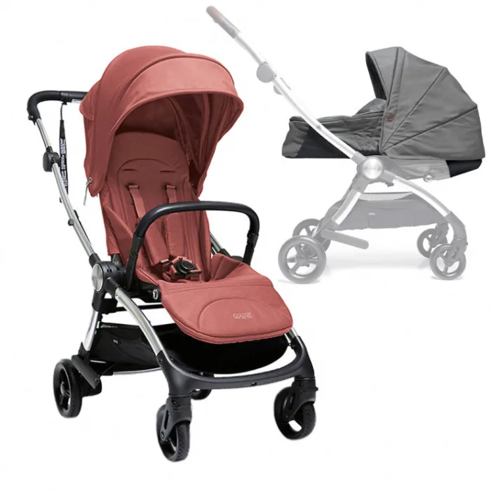 Детская коляска Mamas & Papas Airo 2 в 1, Black — главный ракурс